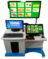 Rehabilitation evaluation and training system for the elderly