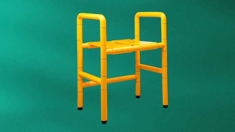 Shower and toilet seat-