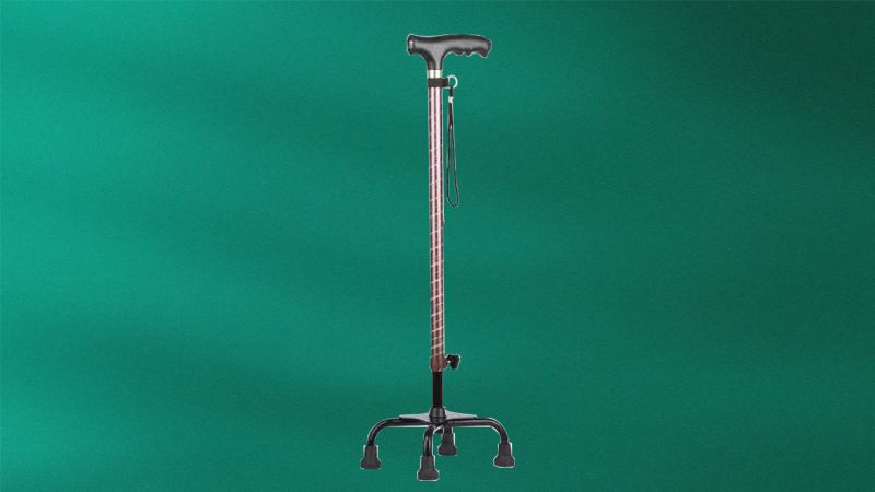 Electric aluminum alloy four claw with light crutch-