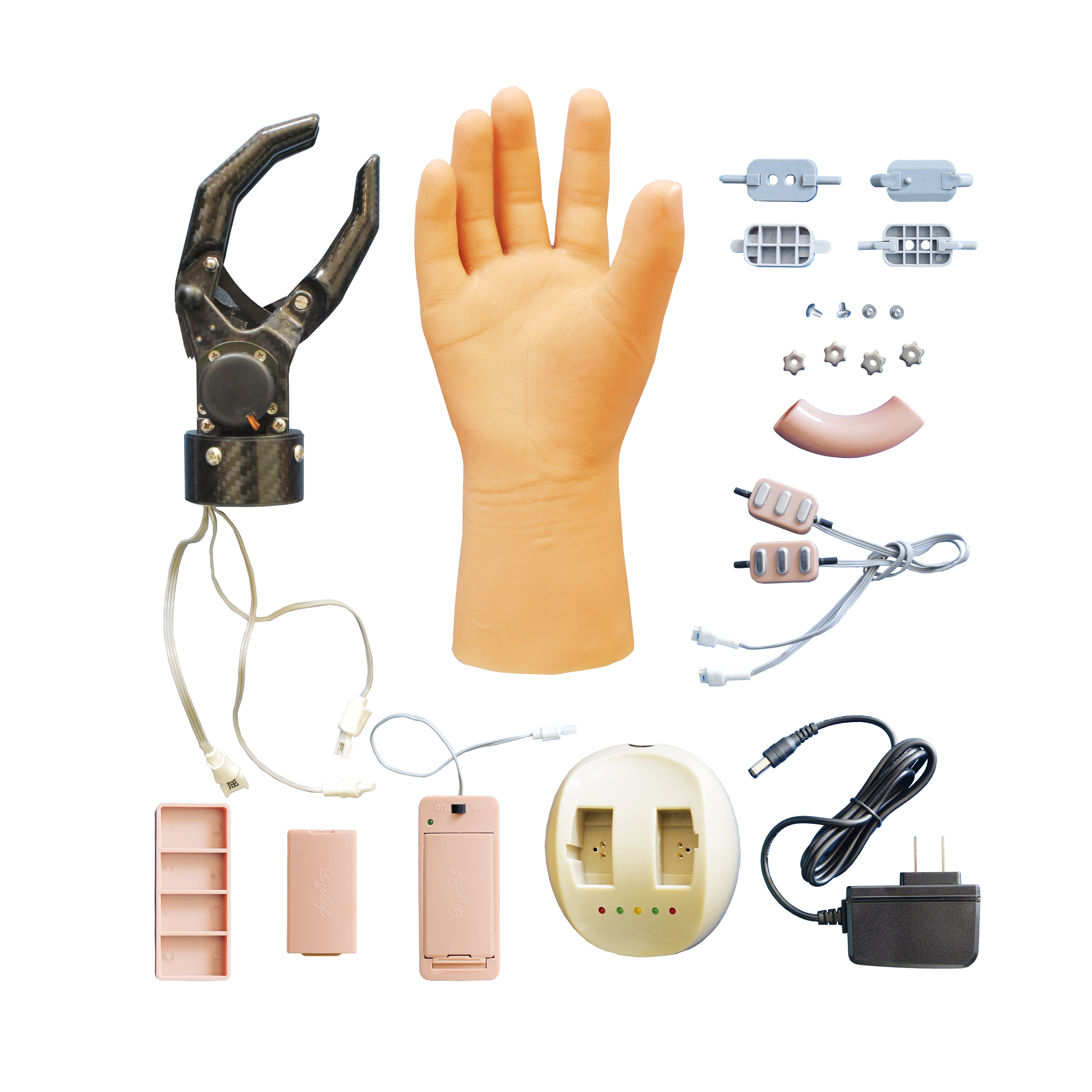 High Standard carbon fiber 1 DOF prosthesis for BE