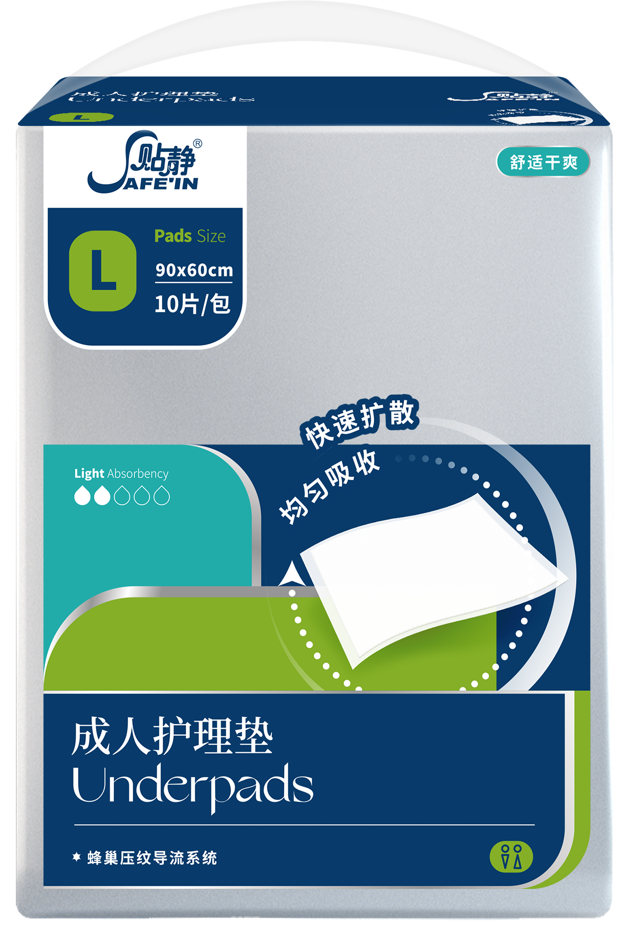 貼靜舒爽系列成人護理墊