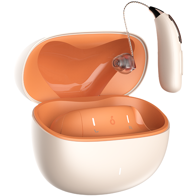 玖益醫(yī)療級(jí)智能藍(lán)牙耳背式助聽(tīng)器（ P1 中大功率）-